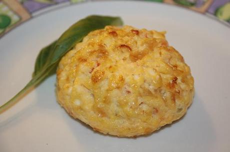 Sformatini di formaggi e verdure