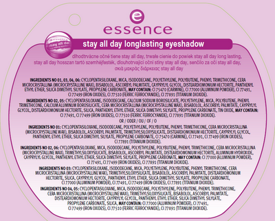 Essence Stay All Day Long Lasting Eyeshadow in #2 Glammy Goes To...