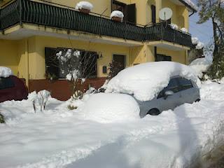 La neve a Benevento