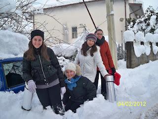 La neve a Benevento