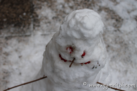 La neve anche qui… finalmente!