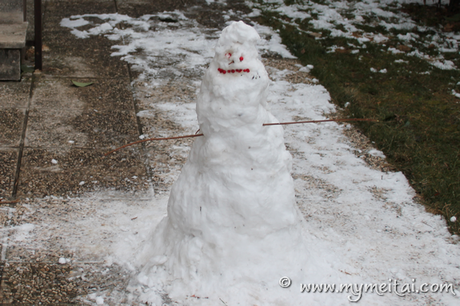 La neve anche qui… finalmente!