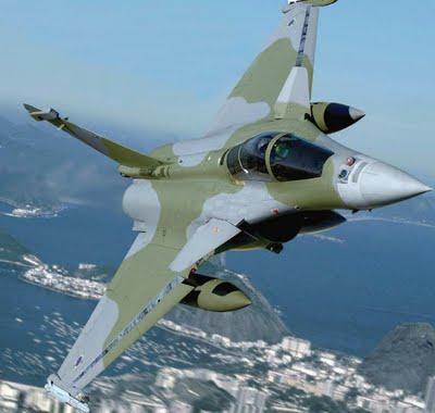 Un Rafale in volo