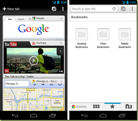 ChromeAndroid thumb Google Chrome ufficialmente disponibile per Android! Download now!