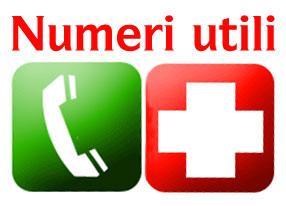 AIUTO-I NUMERI DA CHIAMARE IN CASO DI EMERGENZA IN ITALIA