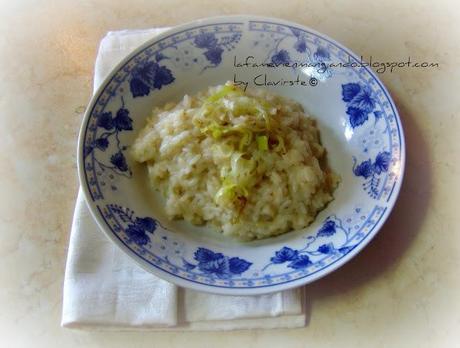 Risotto porri e crescenza e...buon San Valentino!