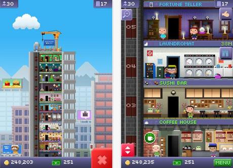 Tiny Tower per iOS e Android raggiunge i 10 milioni di download