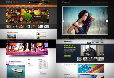 250 template per piattaforma Wordpress