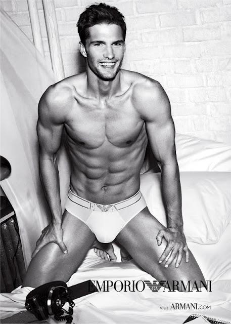 Tomas Skoloudik for Emporio Armani Underwear & Armani Jeans S/S 2012