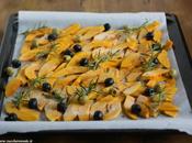 Zucca forno rosmarino olive