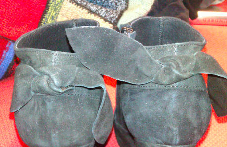 ShoeRoom #40 Benetton Black “Block Heeled” Booties