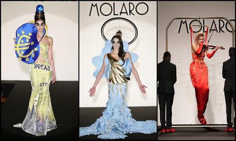 Rock style for: TONY WARD, GIANNI MOLARO AND NINO LETTIERI' S FASHION SHOWS!!!