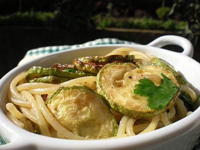 Spaghetti con le zucchine ... del Sig. Mimmo