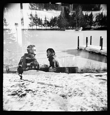 LOMOGRAPHY • neve!!!!! Diana F+ e Ilford HP5 PLUS