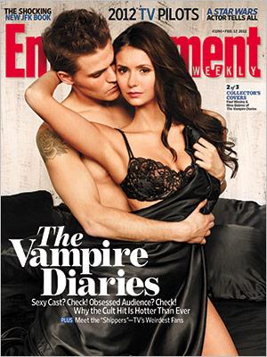 The Vampire Diaries super sexy sulla cover di Entertainment Weekly!