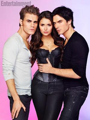 The Vampire Diaries super sexy sulla cover di Entertainment Weekly!