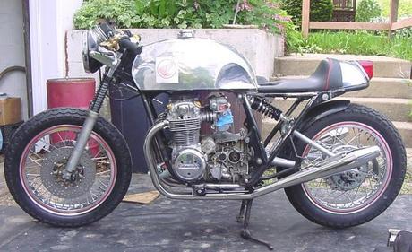 CB 550 Cafe Overkill CB 550 Cafe Overkill