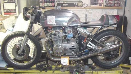 CB 550 Cafe Overkill CB 550 Cafe Overkill