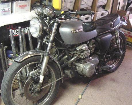 CB 550 Cafe Overkill CB 550 Cafe Overkill