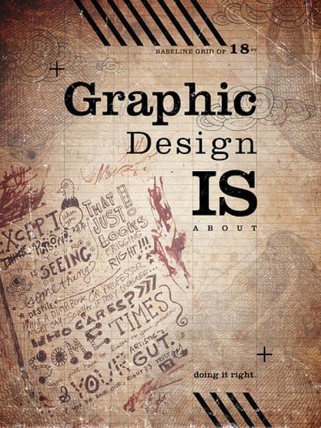 poster dedicati al graphic design da web designer 