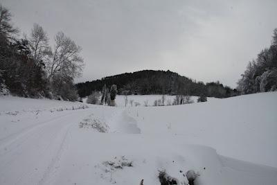 la neve caduta, e quella che ha da cadere