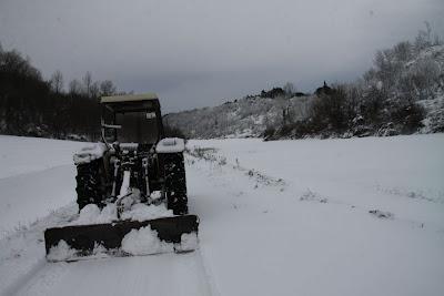 la neve caduta, e quella che ha da cadere