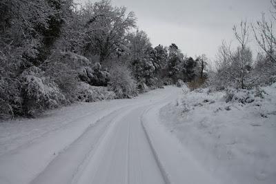 la neve caduta, e quella che ha da cadere