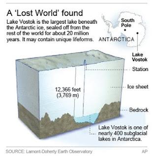 I russi nell'Antartide stanno raggiungendo il lago di Vostok