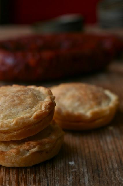 Mini Pies Patate e Chorizo...pensavate che fosse finito?? :)