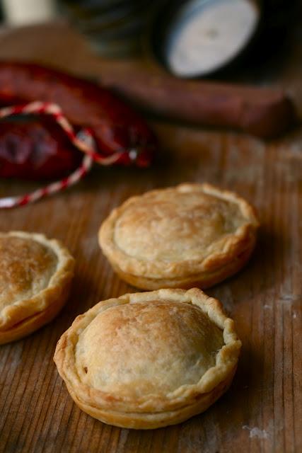 Mini Pies Patate e Chorizo...pensavate che fosse finito?? :)