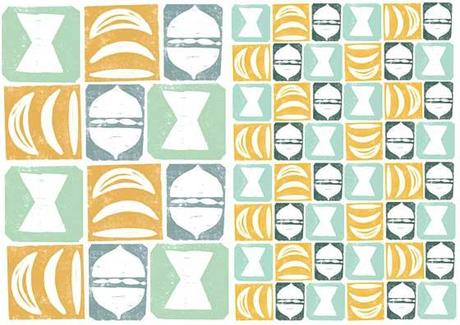 PATTERNS NEI BELLISSIMI ARTWORKS DI DEBBIE POWELL