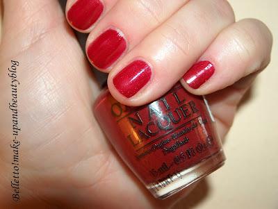 OPI - Nail Lacquer Color to diner for coll.Touring America fall/winter 2011