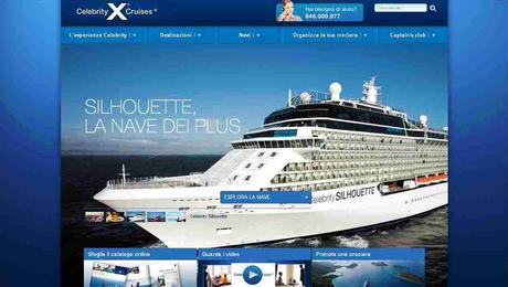 Ecco il nuovo sito italiano di Celebrity Cruises