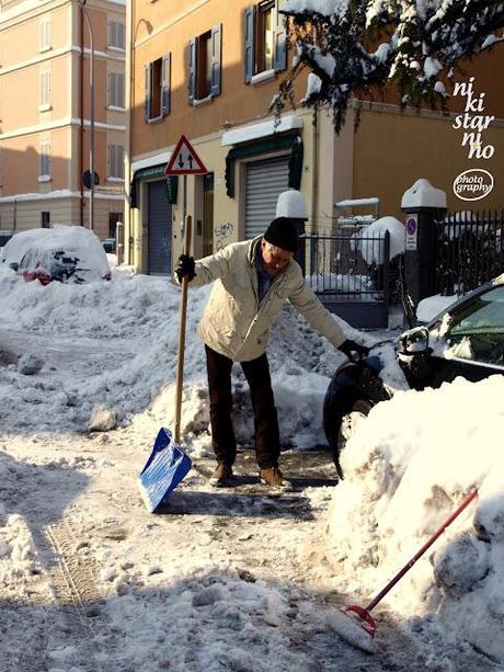 Sulla neve di Bologna!