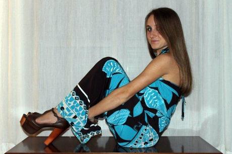 Patterned jumpsuit