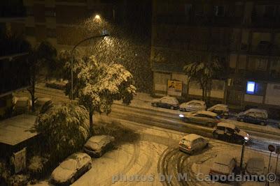 ROMA:  NEVICAAAAAA !!!