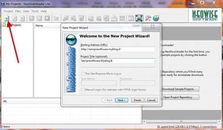 2737274333.41 Salvare immagini da sito web con NeoDownloader