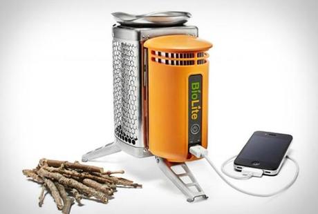 BioLite CampStove: energia elettrica dal fuoco