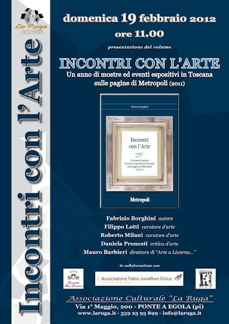 “Incontri con l’arte” alla RUGA di Ponte a Egola