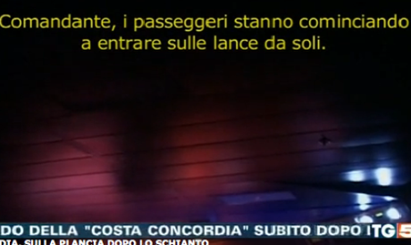 Naufragio Concordia : il video choc del Tg5