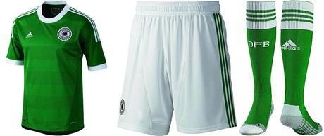 Calcio, Euro 2012: adidas riveste la Germania di verde con kit Away. Storia, passione e tradizione