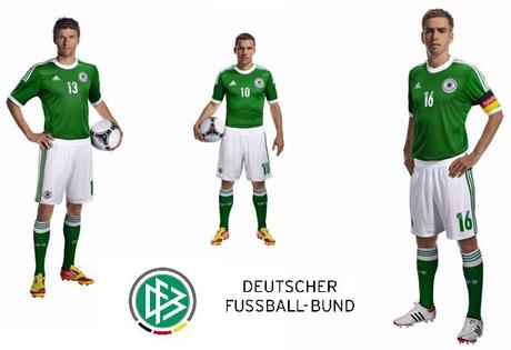 Calcio, Euro 2012: adidas riveste la Germania di verde con kit Away. Storia, passione e tradizione