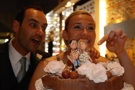 Cake topper - Hey it's us!!!