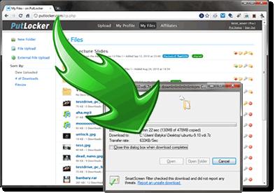 Premium Account Putlocker.com hosting file e streaming Video