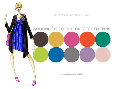 PANTONE presenta Fashion Color Report Fall 2012