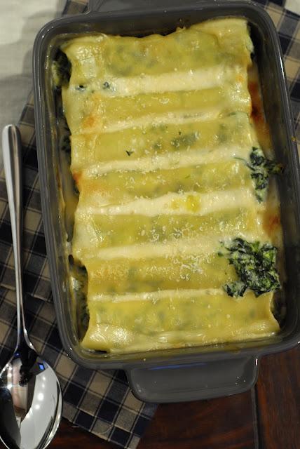 Stasera un classico..cannelloni ricotta e spinaci!