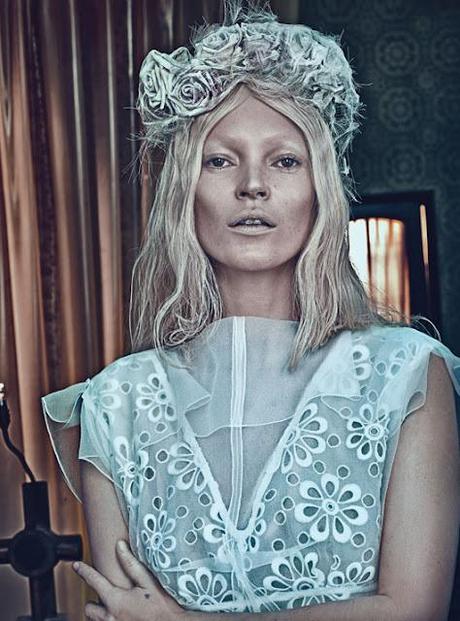 KATE MOSS / W MAGAZINE + STEVEN KLEIN