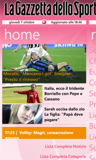 L’applicazione per tutti gli appassionati di sport: Gazzetta.it