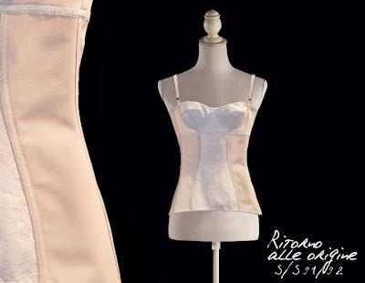 Dolce & Gabbana corsets .... body of evidence