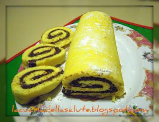 Rotolo farcito alla Nutella